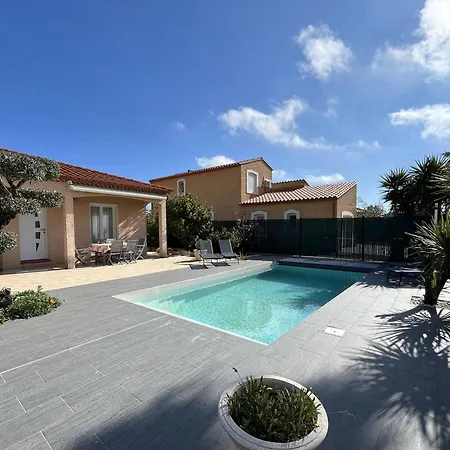 Villa Piscine Privee Et Climatisation - 6 Pers. - Fr-1-529-317 Torreilles
